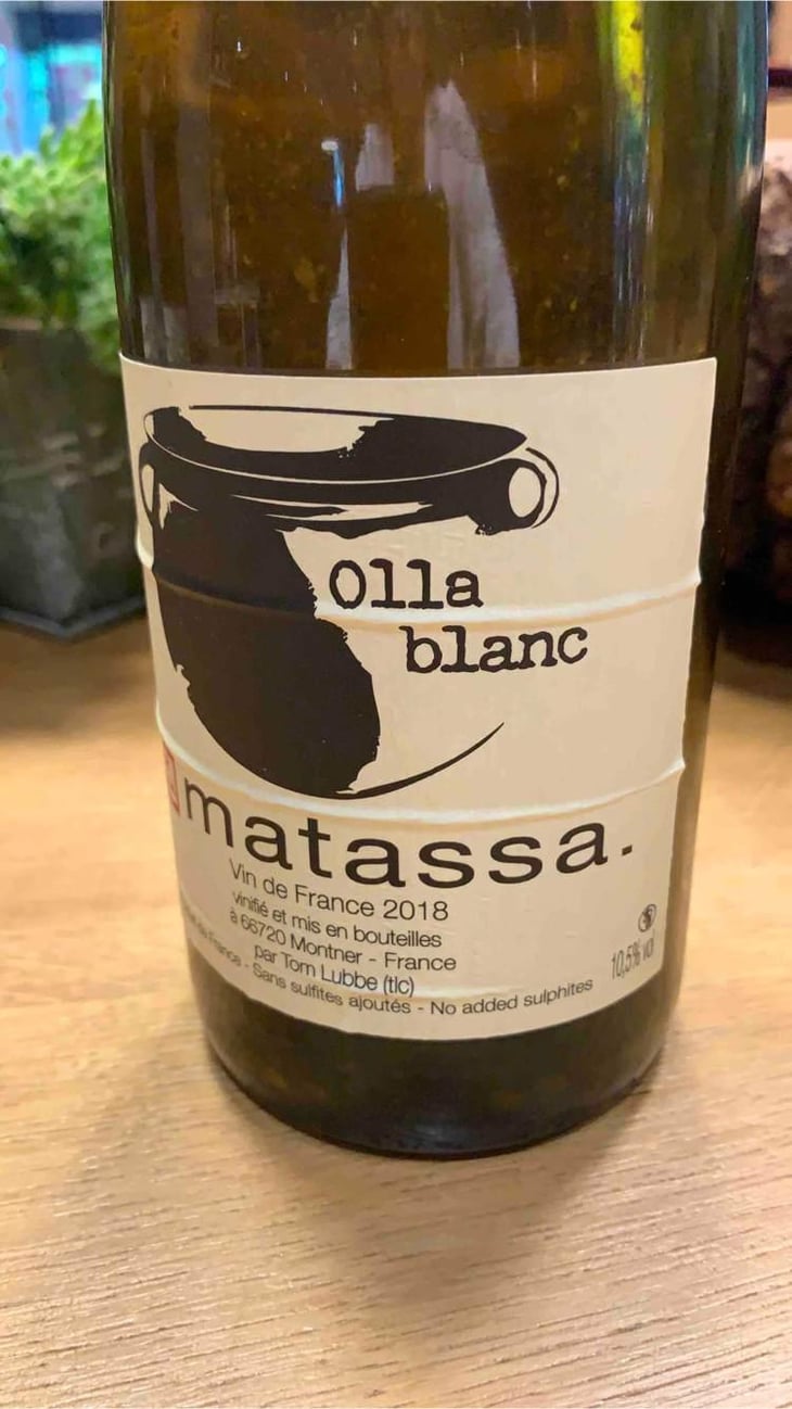 Olla Blanc - Domaine Matassa - Tom Lubbe 