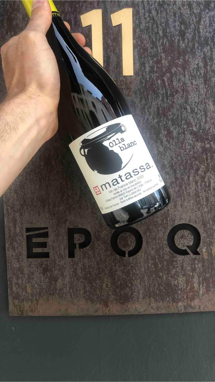 Olla Blanc - Domaine Matassa - Tom Lubbe 