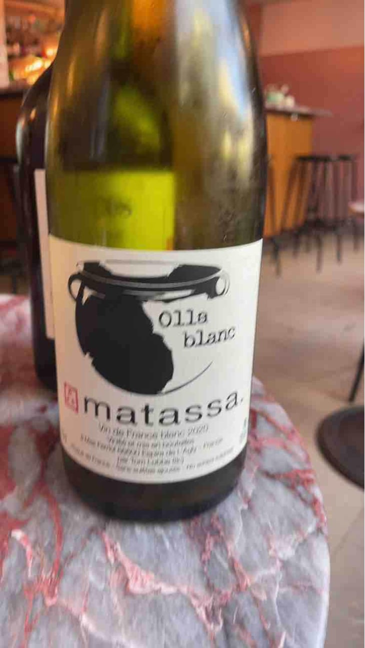 Olla Blanc - Domaine Matassa - Tom Lubbe 