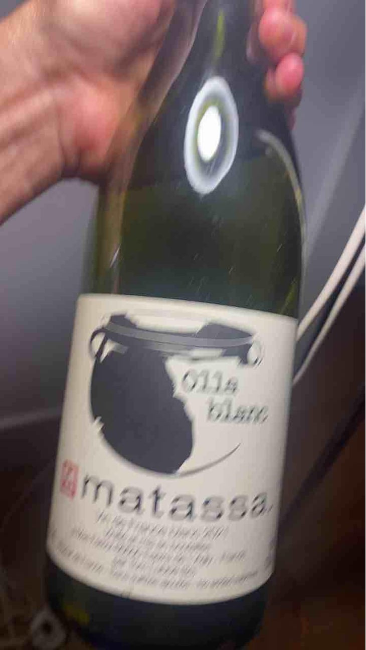 Olla Blanc - Domaine Matassa - Tom Lubbe 