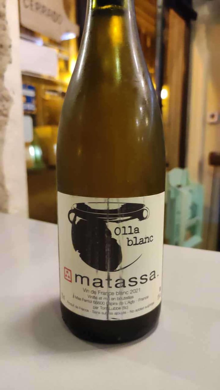 Olla Blanc - Domaine Matassa - Tom Lubbe 
