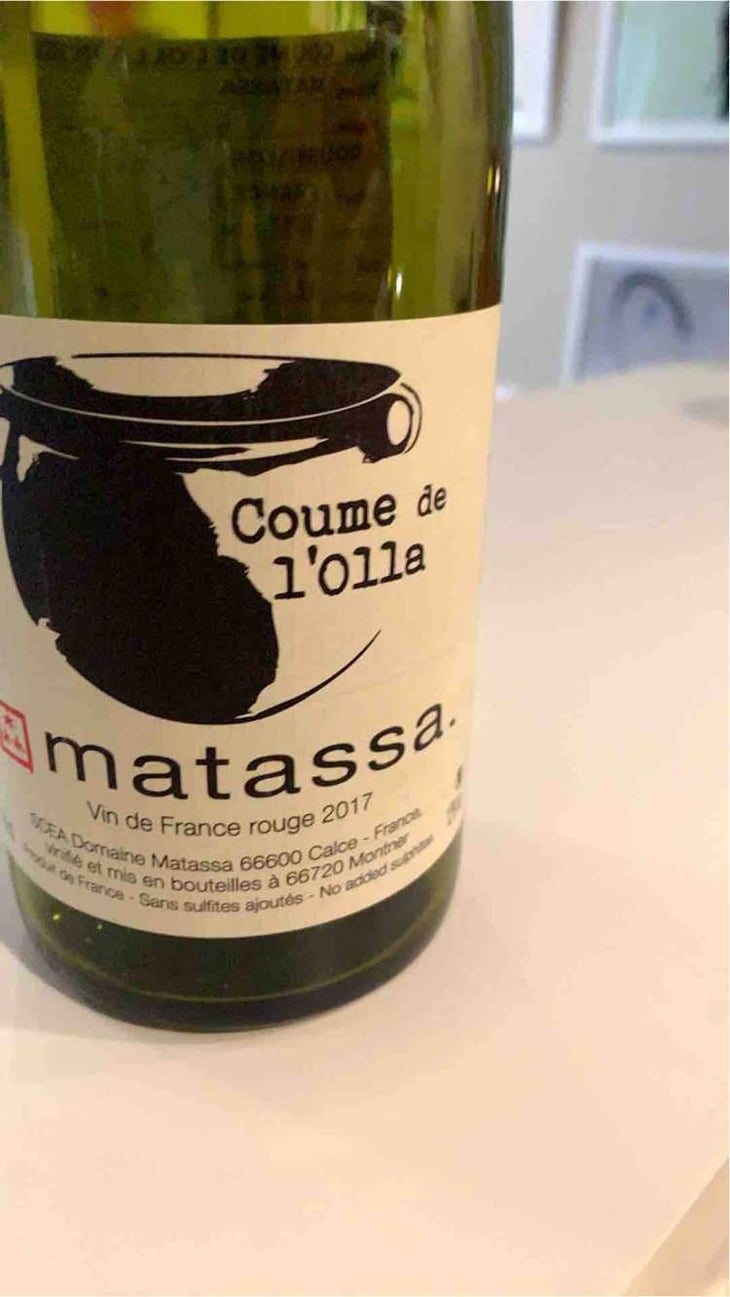 Olla Blanc - Domaine Matassa - Tom Lubbe 