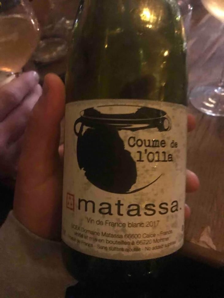 Olla Blanc - Domaine Matassa - Tom Lubbe 