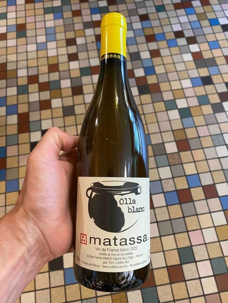 Olla Blanc - Domaine Matassa - Tom Lubbe 