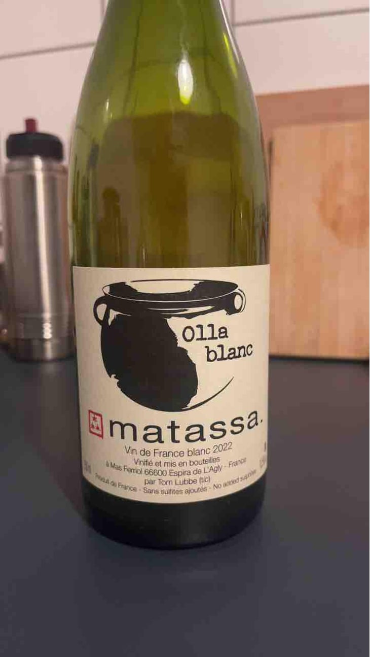 Olla Blanc - Domaine Matassa - Tom Lubbe 