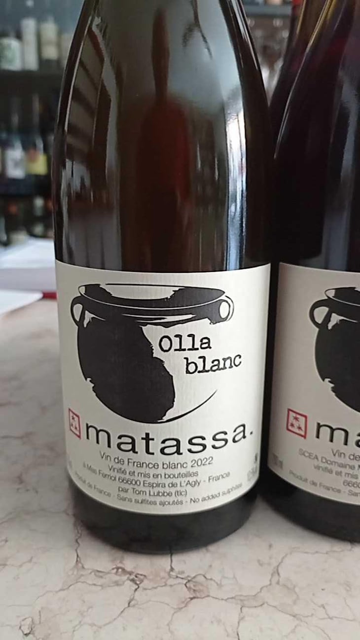 Olla Blanc - Domaine Matassa - Tom Lubbe 