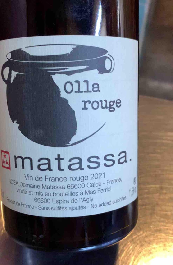 Olla Blanc - Domaine Matassa - Tom Lubbe 