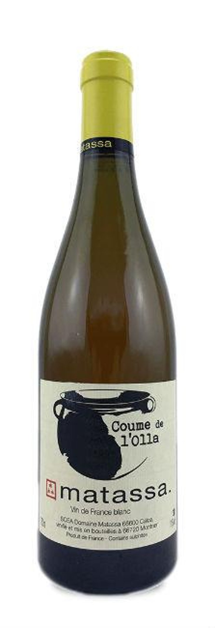 Olla Blanc - Domaine Matassa - Tom Lubbe 