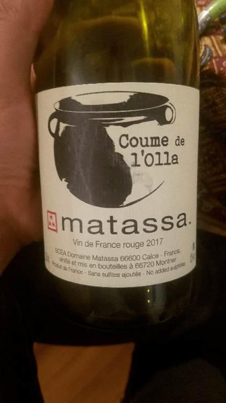 Coume de l’Olla Rouge - Domaine Matassa - Tom Lubbe 