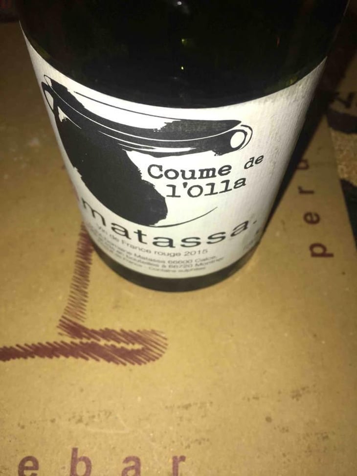 Coume de l’Olla Rouge - Domaine Matassa - Tom Lubbe 