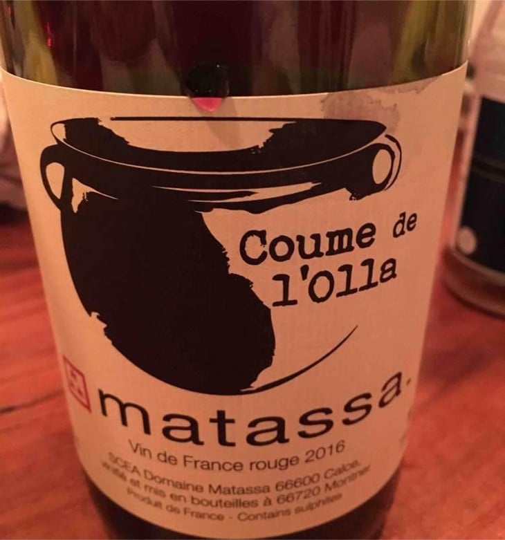 Coume de l’Olla Rouge - Domaine Matassa - Tom Lubbe 