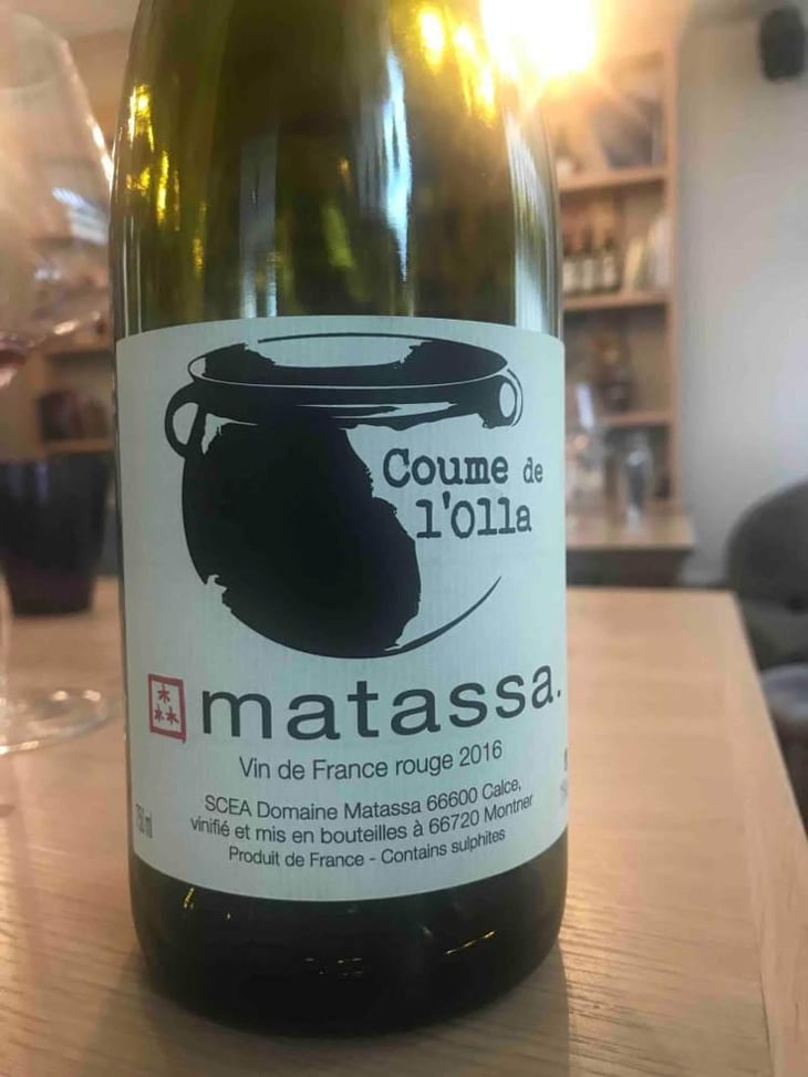 Coume de l’Olla Rouge - Domaine Matassa - Tom Lubbe 