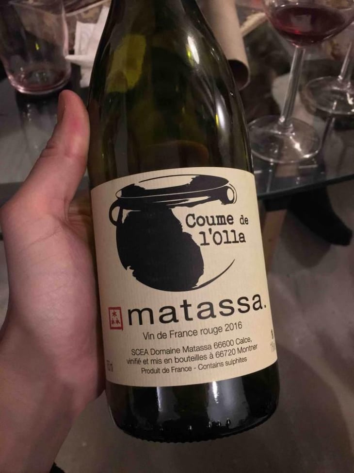 Coume de l’Olla Rouge - Domaine Matassa - Tom Lubbe 