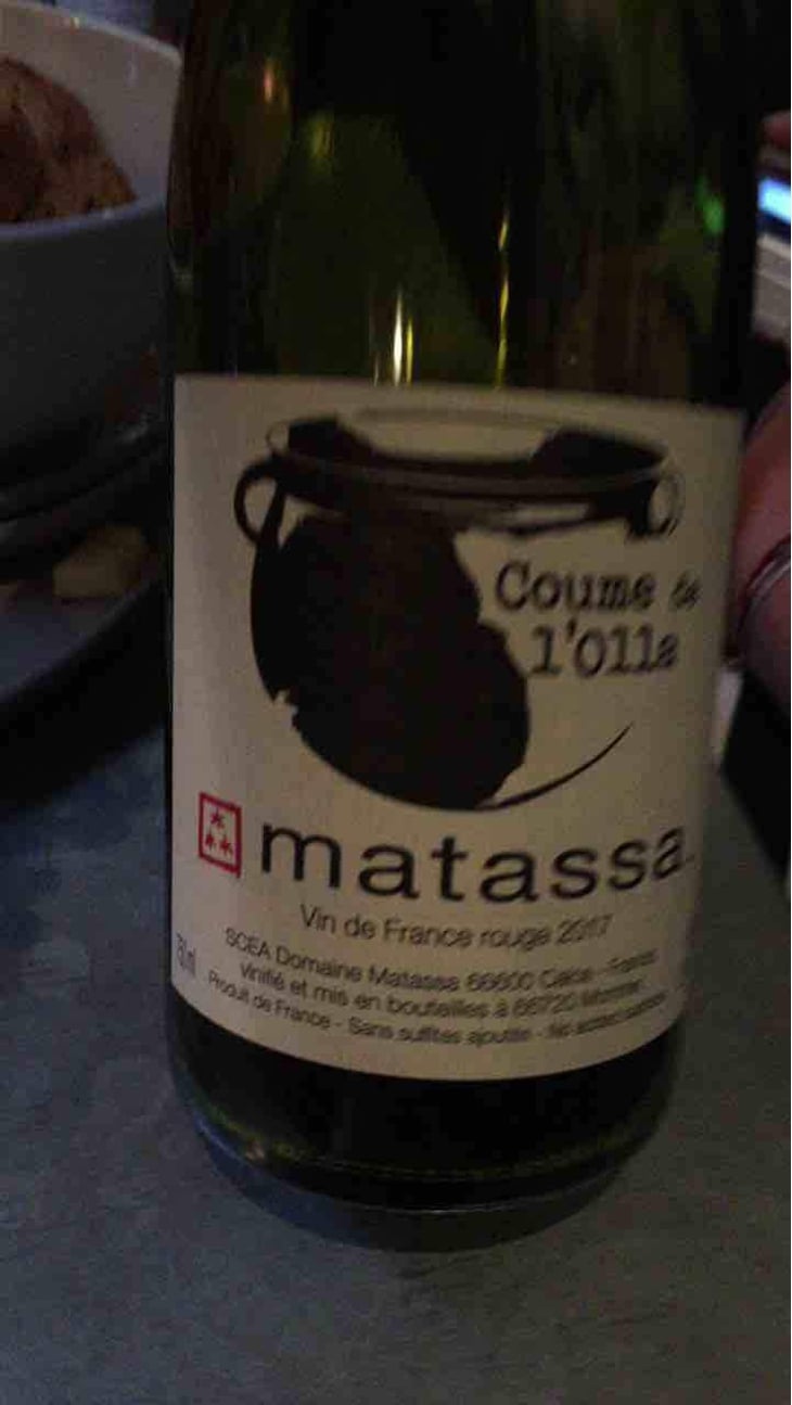 Coume de l’Olla Rouge - Domaine Matassa - Tom Lubbe 