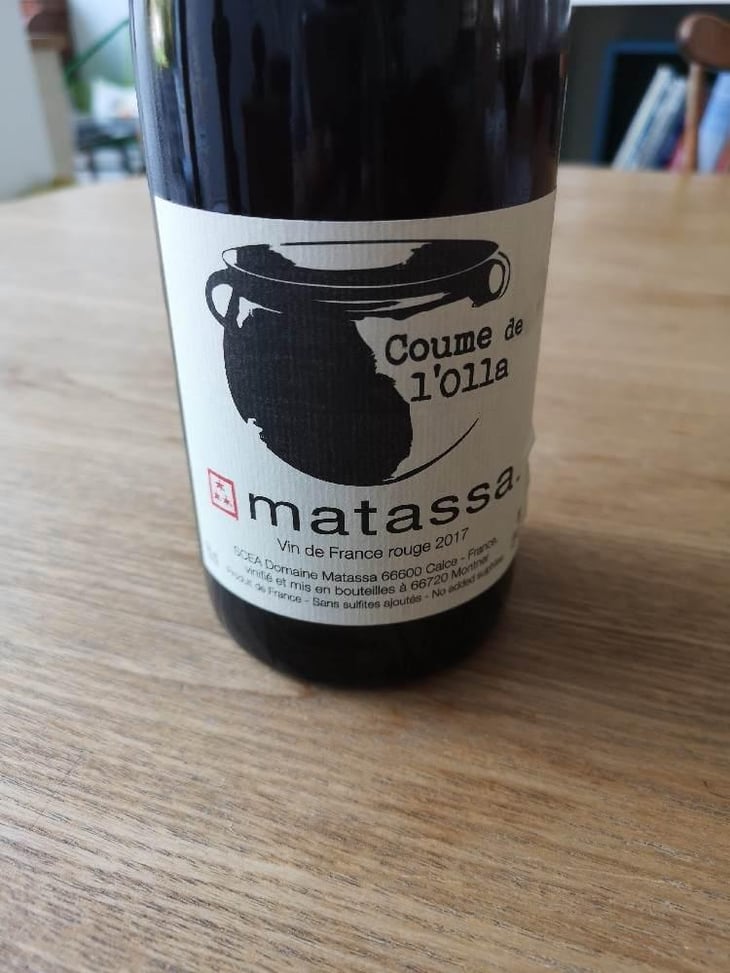 Coume de l’Olla Rouge - Domaine Matassa - Tom Lubbe 
