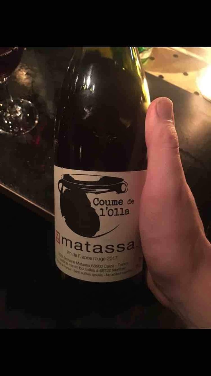 Coume de l’Olla Rouge - Domaine Matassa - Tom Lubbe 