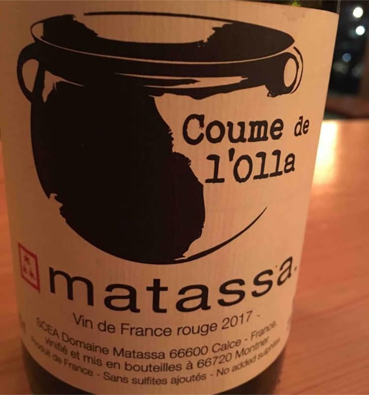 Coume de l’Olla Rouge - Domaine Matassa - Tom Lubbe 