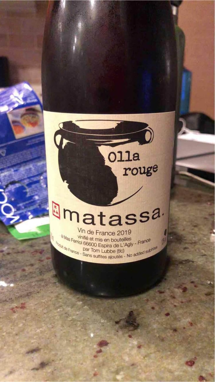 Coume de l’Olla Rouge - Domaine Matassa - Tom Lubbe 