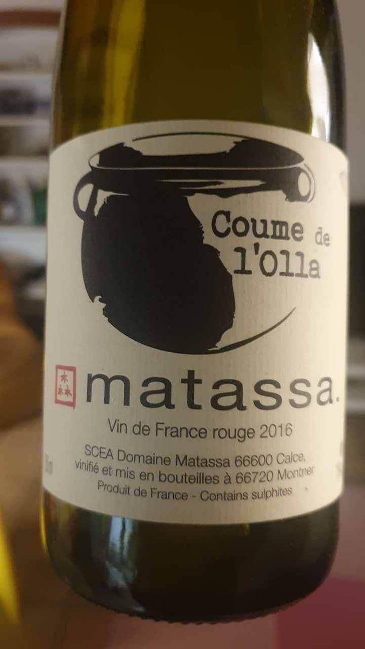 Coume de l’Olla Rouge - Domaine Matassa - Tom Lubbe 