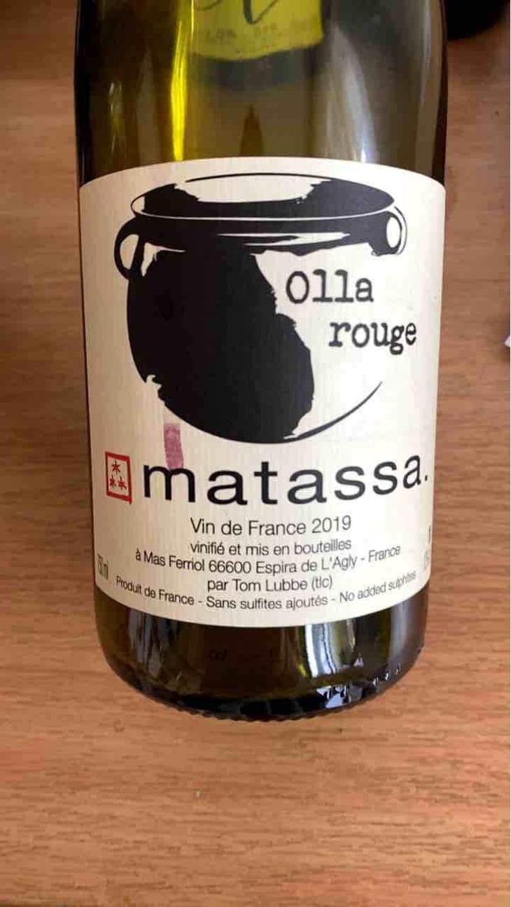 Coume de l’Olla Rouge - Domaine Matassa - Tom Lubbe 