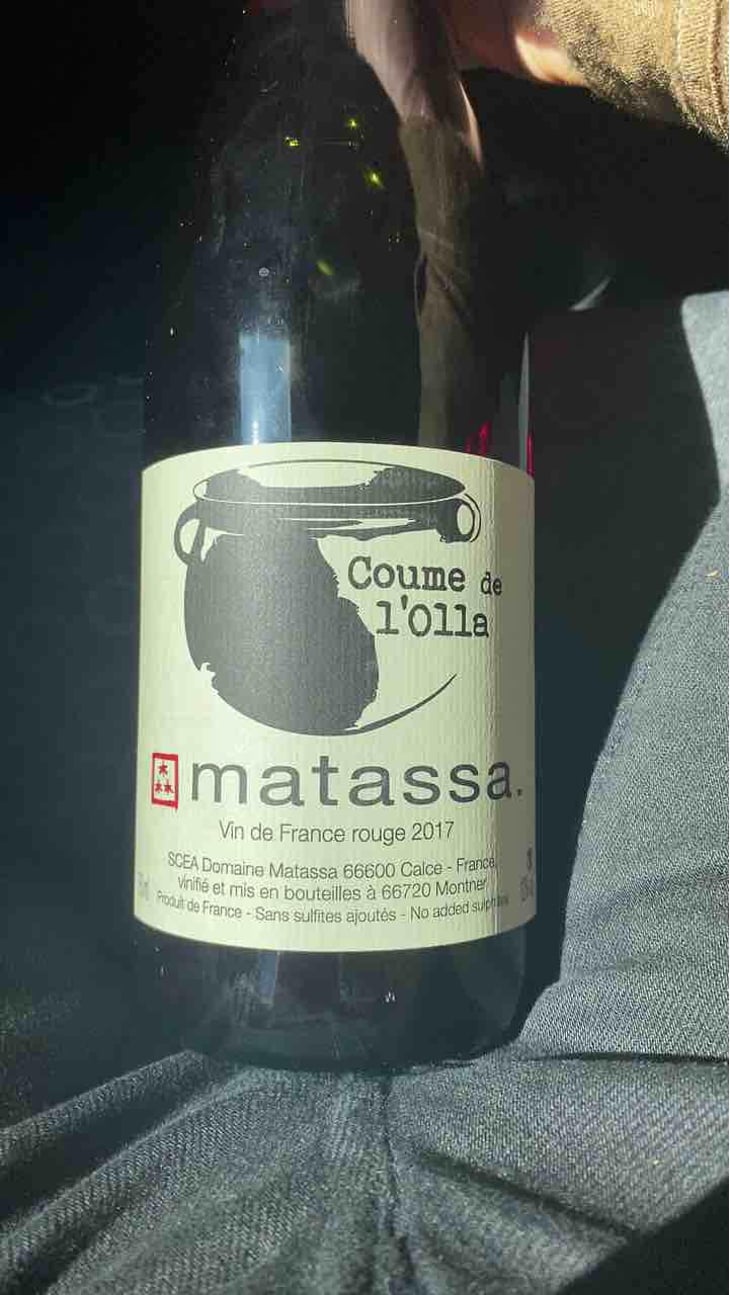 Coume de l’Olla Rouge - Domaine Matassa - Tom Lubbe 