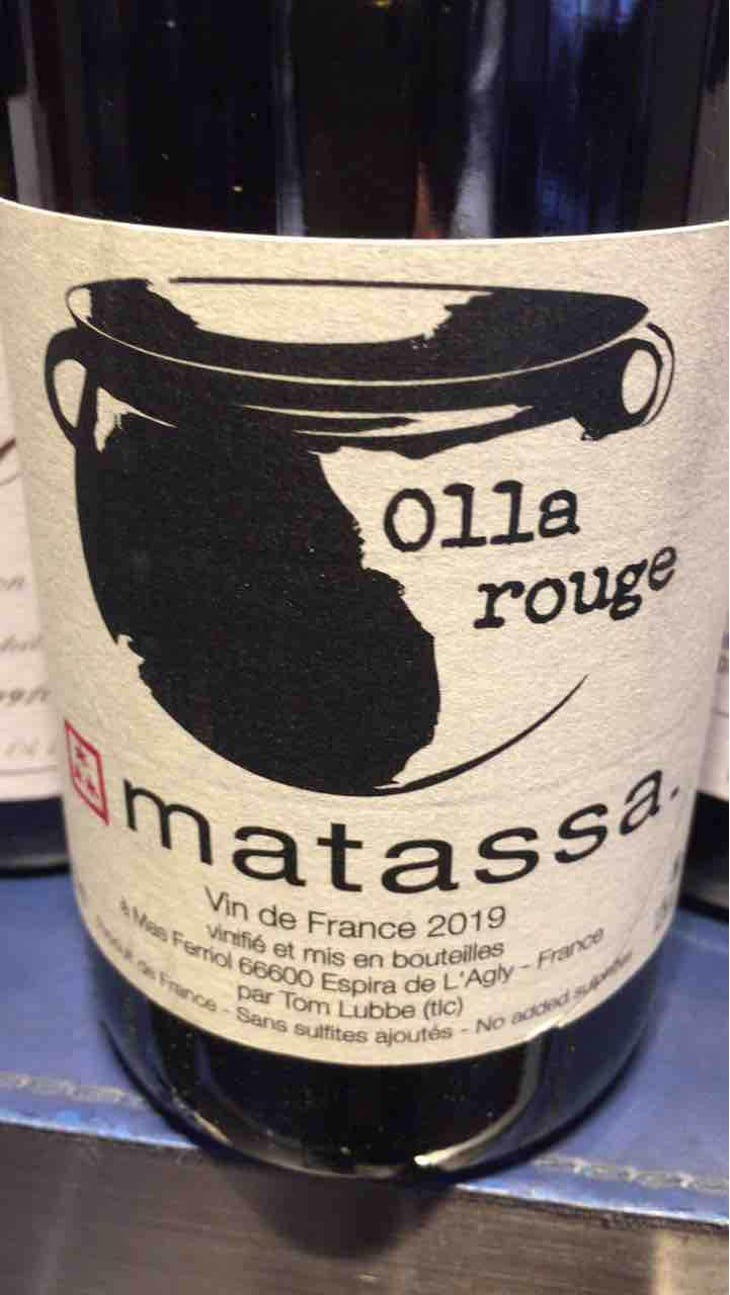 Coume de l’Olla Rouge - Domaine Matassa - Tom Lubbe 