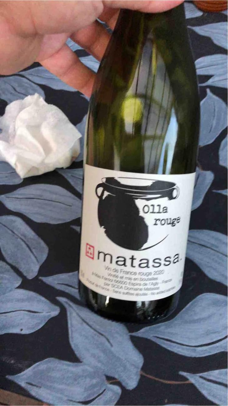 Coume de l’Olla Rouge - Domaine Matassa - Tom Lubbe 
