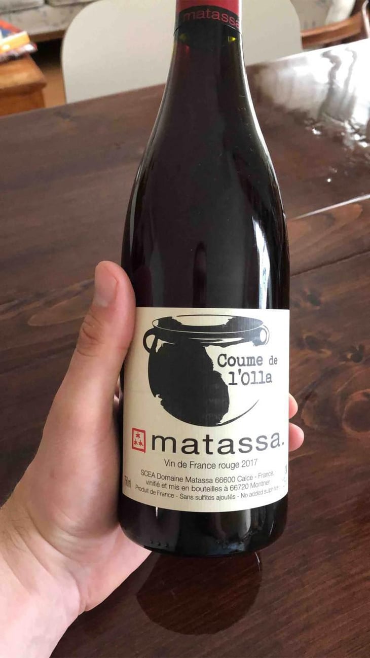Coume de l’Olla Rouge - Domaine Matassa - Tom Lubbe 
