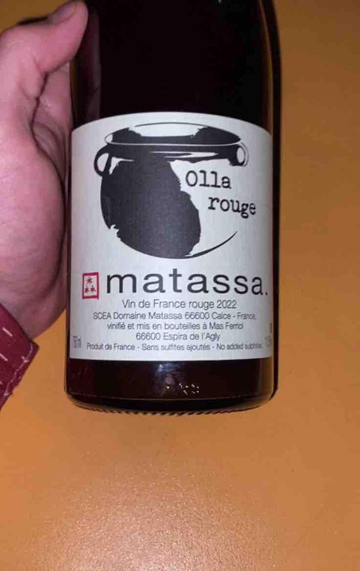 Coume de l’Olla Rouge - Domaine Matassa - Tom Lubbe 