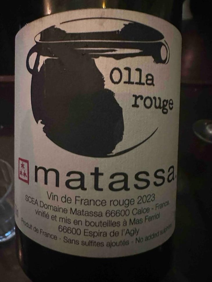 Coume de l’Olla Rouge - Domaine Matassa - Tom Lubbe 