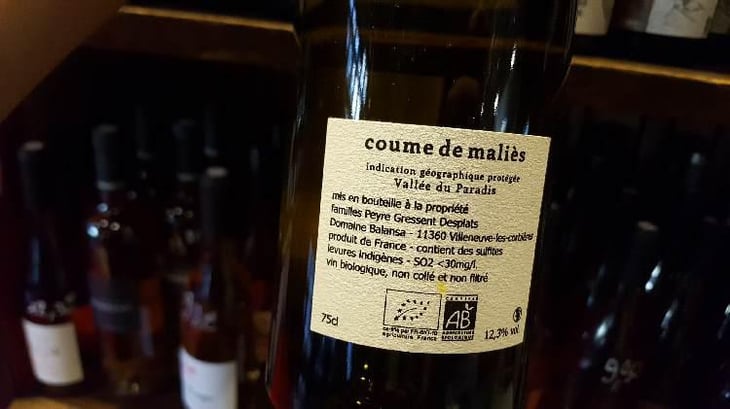 Coume De Maliès - Domaine Balansa - Céline Peyre & Alex Gressent 