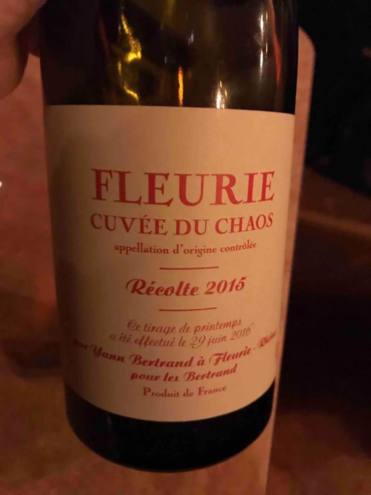 Coup de Foudre (Fleurie) - Les Bertrand - Guy, Annick & Yann Bertrand 