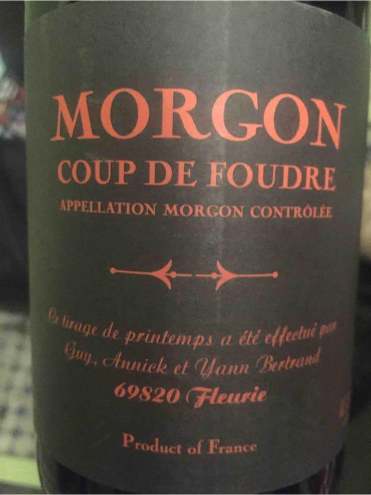 Coup de Foudre (Fleurie) - Les Bertrand - Guy, Annick & Yann Bertrand 