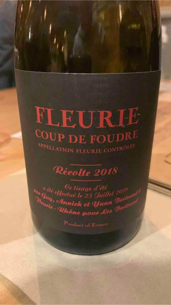 Coup de Foudre (Fleurie) - Les Bertrand - Guy, Annick & Yann Bertrand 