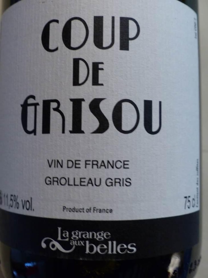 Coup De Grisou - La Grange aux Belles - Marc Houtin, Julien Bresteau et Gérald Peau 
