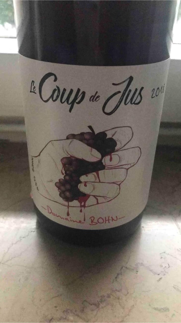 Coup de jus - Domaine Bohn - Bernard & Arthur Bohn -2020