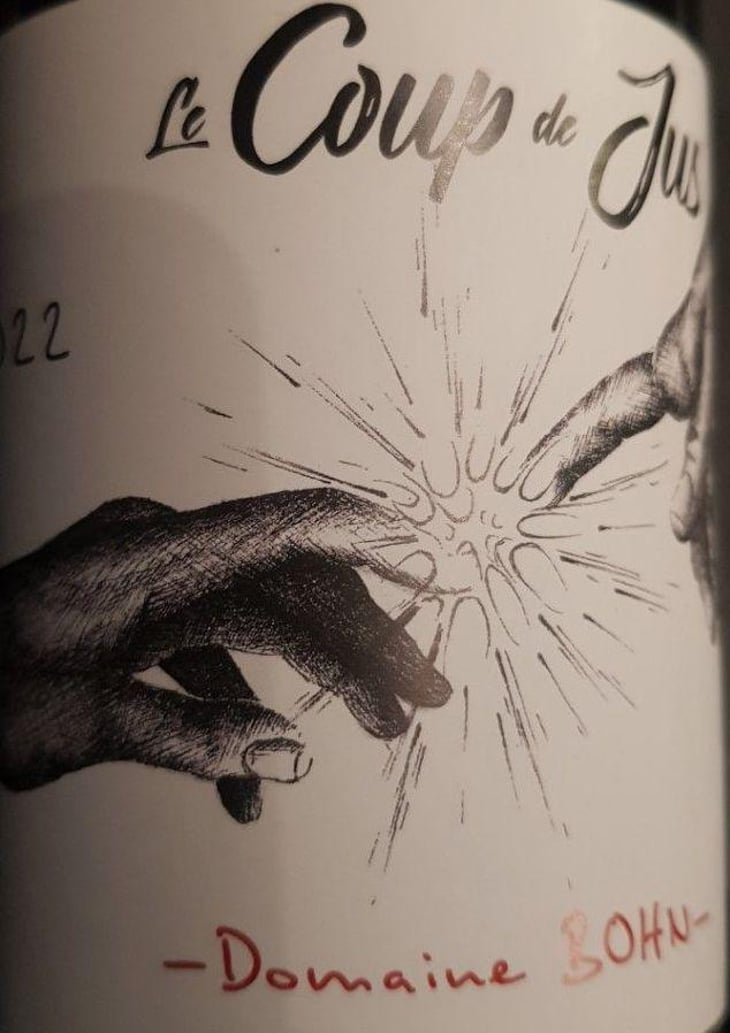 Coup de jus - Domaine Bohn - Bernard & Arthur Bohn -2020