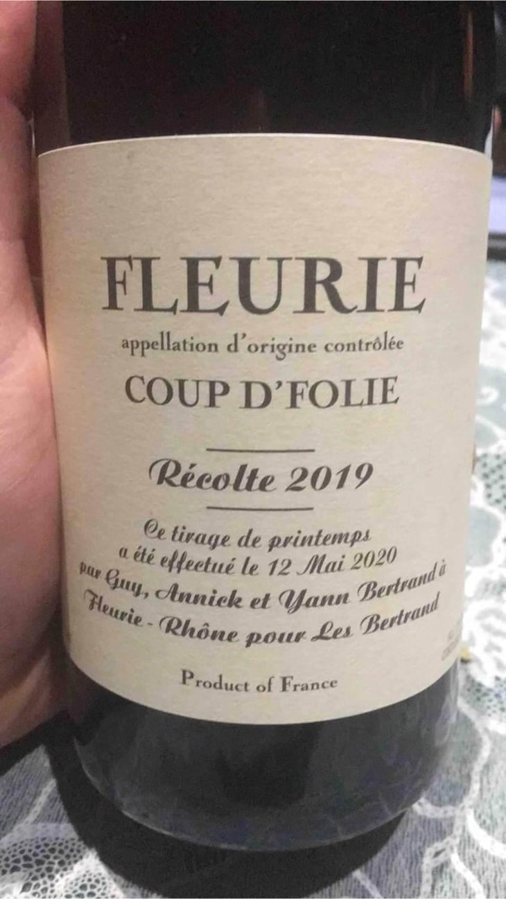 Coup D’folie - Les Bertrand - Guy, Annick & Yann Bertrand -2020