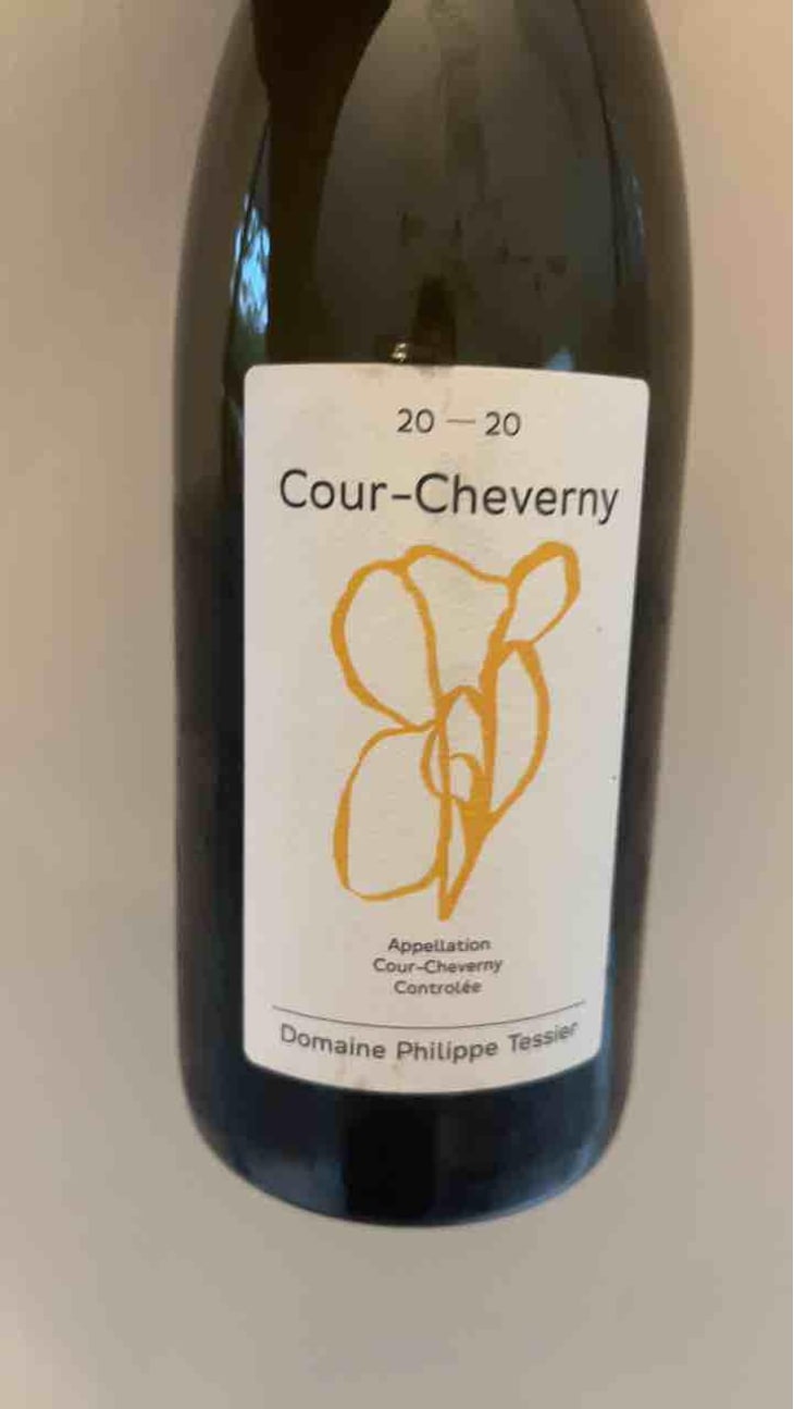 Cour Cheverny (label from 2020) - Philippe Tessier - Philippe et Simon Tessier 