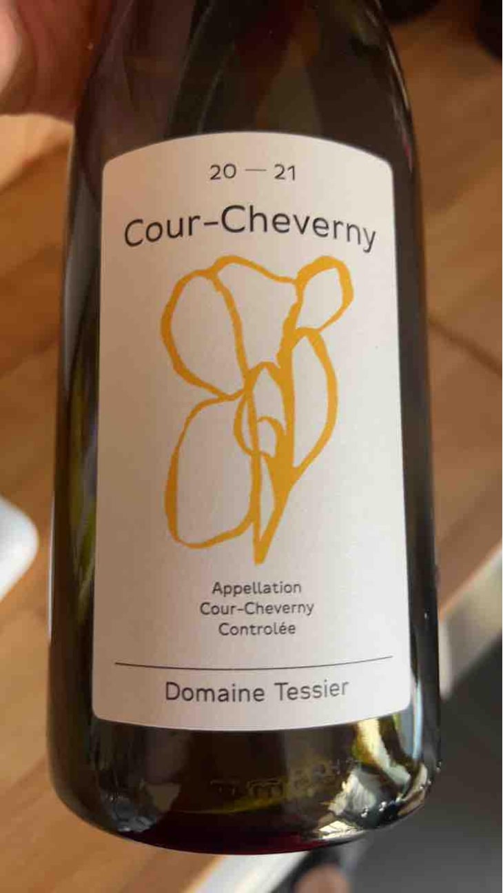 Cour Cheverny (label from 2020) - Philippe Tessier - Philippe et Simon Tessier 