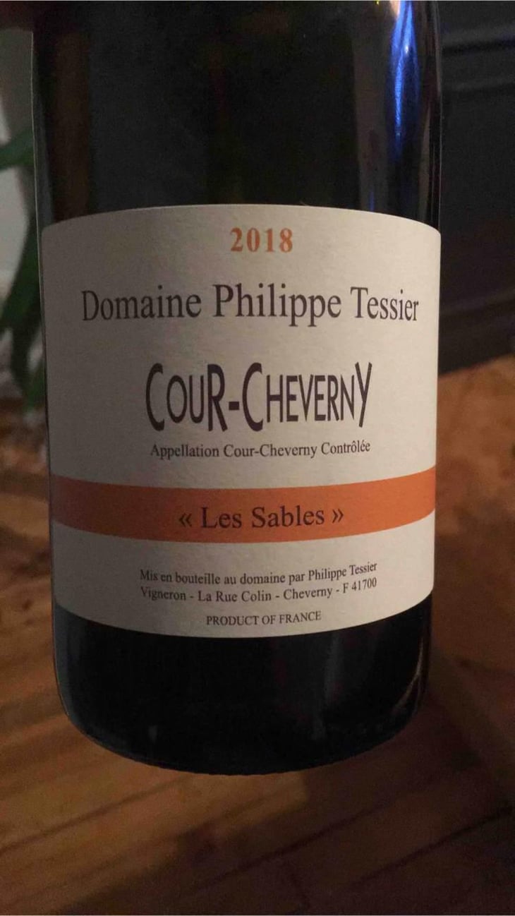 Cour-Cheverny "Les Sables" - Philippe Tessier - Philippe et Simon Tessier 