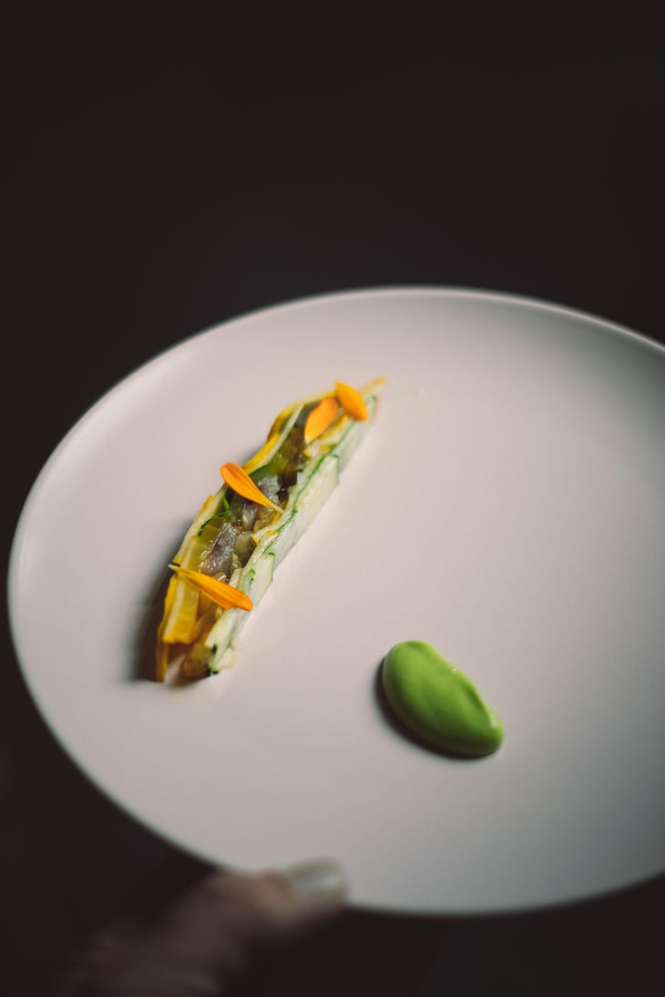 Courgette, Makreel, Basilicum - Publiek - 699912