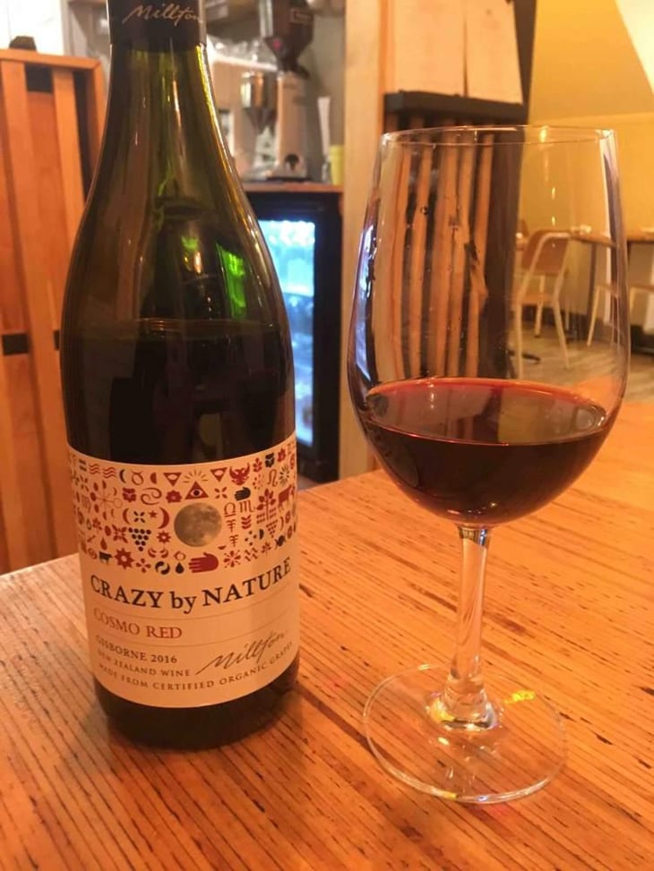 Crazy By Nature Cosmo Red - Millton Wines - James & Annie Millton 