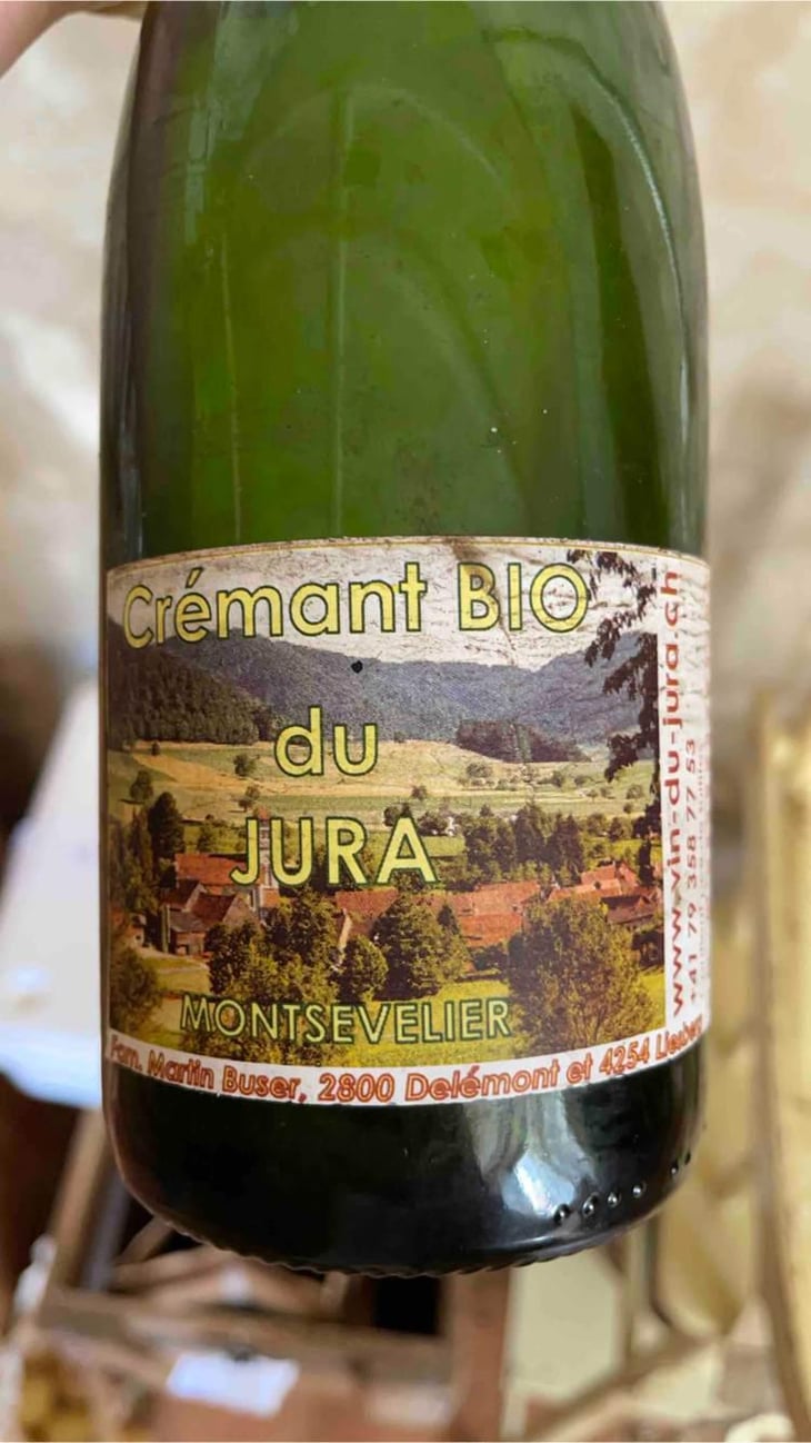 Cremant Bio du Jura - Vin du Jura - Martin Buser 