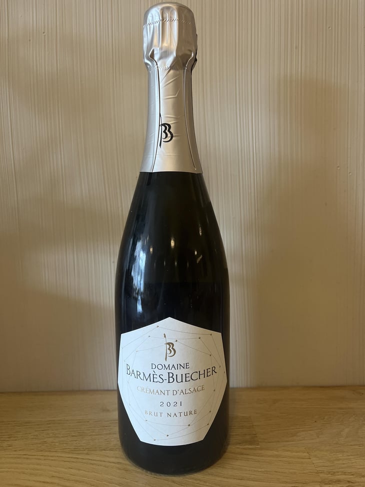 Crémant d'Alsace Brut Nature - Domaine Barmès-Buecher - Geneviève, Maxime & Sophie Barmès 