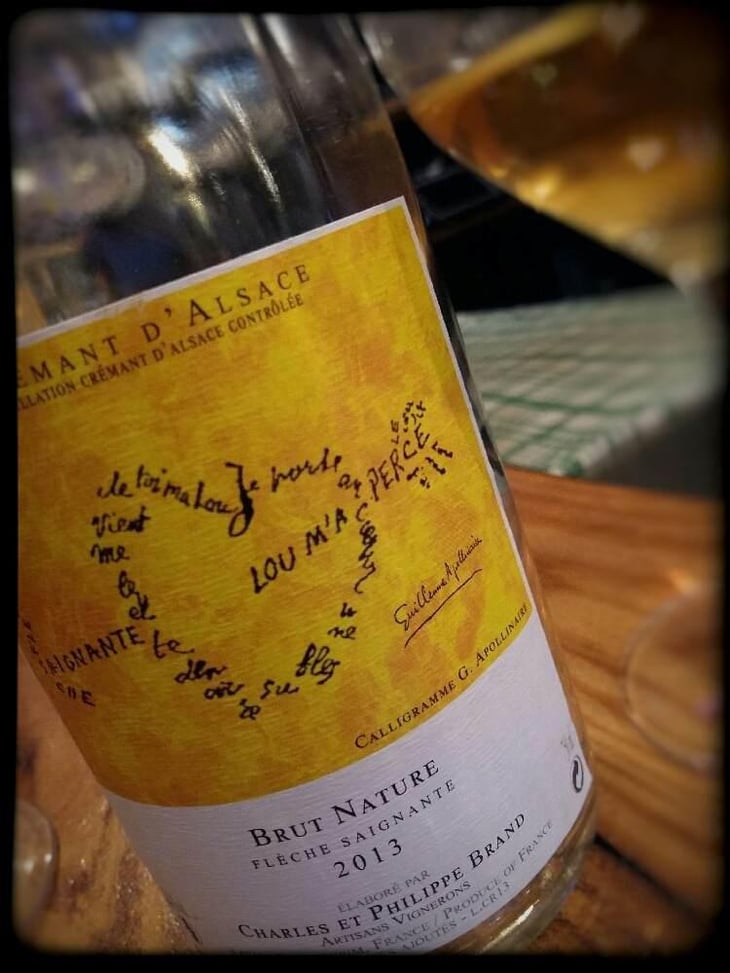 Crémant Brut Nature Flèche Saignante - Domaine Brand & Fils - Philippe Brand 