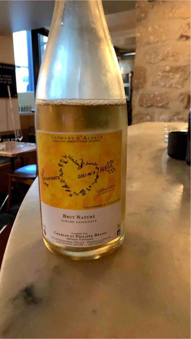 Crémant Brut Nature Flèche Saignante - Domaine Brand & Fils - Philippe Brand 