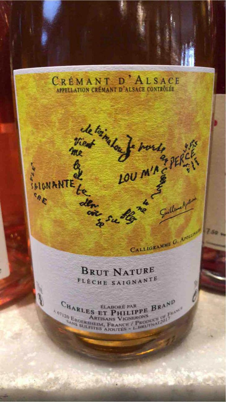 Crémant Brut Nature Flèche Saignante - Domaine Brand & Fils - Philippe Brand 