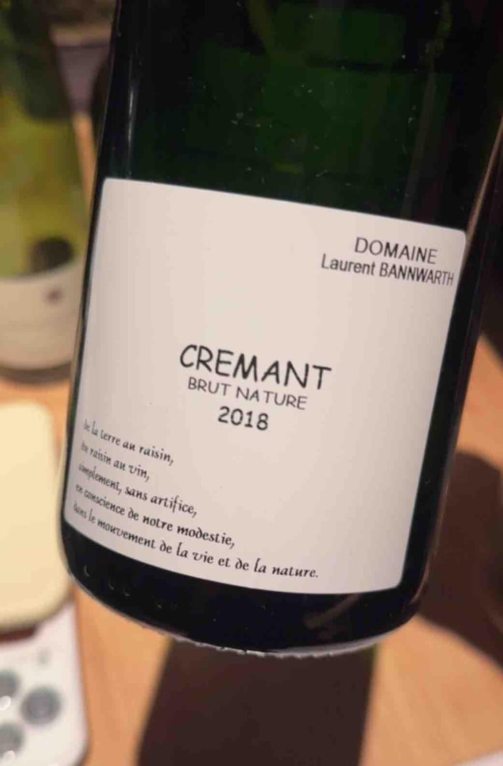 Crémant Nature - Laurent Bannwarth - Stéphane Bannwarth 
