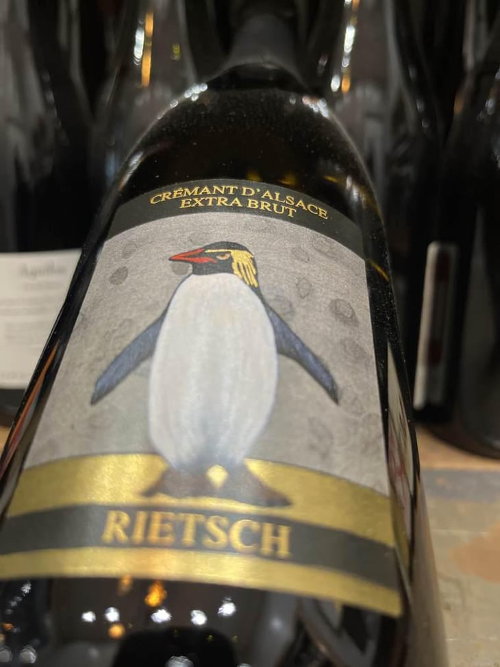 Crémant D'Alsace Extra Brut - Domaine Rietsch - Jean-Pierre & Sophie Rietsch 
